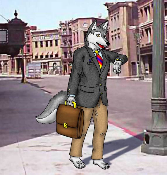WOLF IN THE CITY, by Opal Weasel