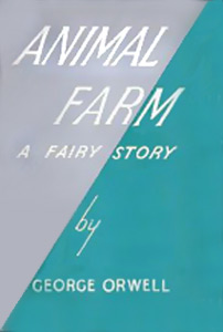 Cover of ANIMAL FARM (1945 edition)
