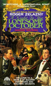 Cover of A NIGHT IN THE LONESOME OCTOBER, by Roger Zelazny